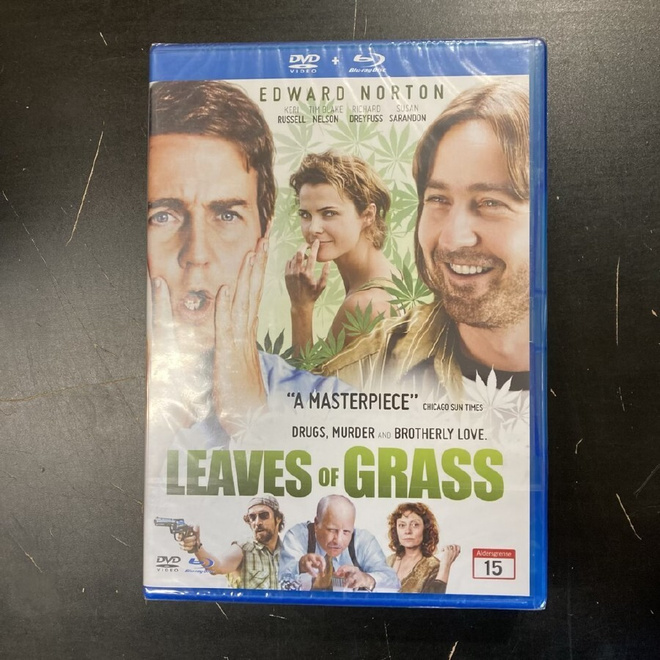 Leaves Of Grass DVD+Blu-ray (UUSI)