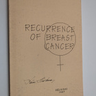 Päivi Hietanen : Recurrence of Breast Cancer - pikkukuva 1
