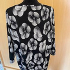 Mustavalkoinen tunika, koko 4XL - pikkukuva 3