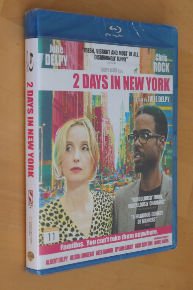 Blu-ray 2 Days in New York ( 2012 uusi ei suomitekstejä )