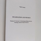 Tapio Luoma : Incarnation and Physics - Thomas F. Torranc... - pikkukuva 1