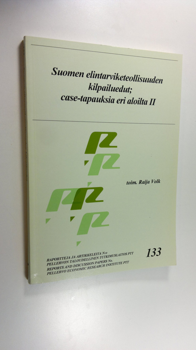 Raija (toim.) Volk : Suomen elintarviketeollisuuden kilpa...