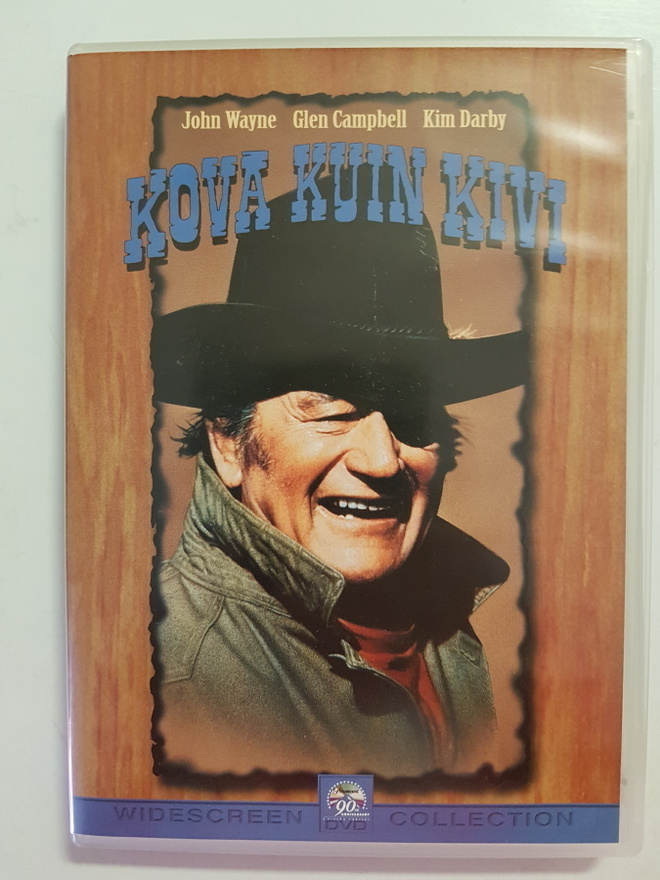 John Wayne, Kova kuin kivi, (1969) SUOMIjulkaisu