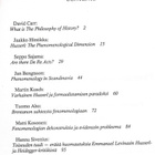 Matti Kosonen (Ed.): Phenomenology / Fenomenologia - pikkukuva 2