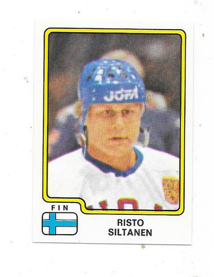 1979 Panini MM-Tarra #166 Risto Siltanen , Suomi & Ilves