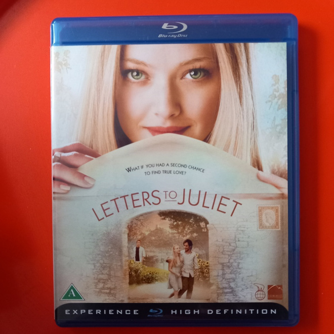 Letters to Juliet Nordic Blu-ray