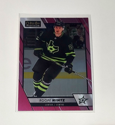 2023-24 OPC Platinum Matte Pink #156 Roope Hintz