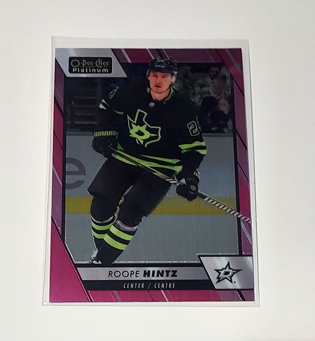 2023-24 OPC Platinum Matte Pink #156 Roope Hintz