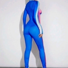 Ihana monivärinen stretch jumpsuit M/EUR38 ALEEEE!!!! - pikkukuva 3