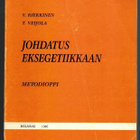 V.Riekkinen & T.Veijola : Johdatus eksegetiikkaan - pikkukuva 1