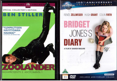 2 KPL DVD ELOKUVIA