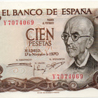 Espanja 100 Pesetaa 1970 - pikkukuva 1
