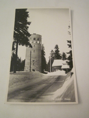 VANHA Postikortti Kuopio 1950-l Alkup.Mallikappale