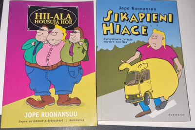 KIRJA Jope Ruonansuu kirjat 2kpl