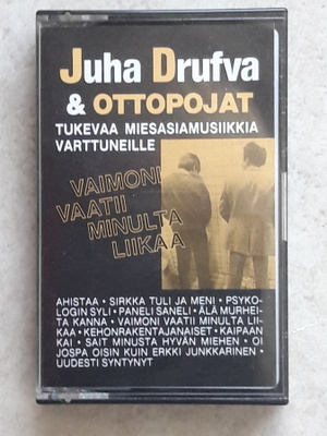 Juha Drufva & Ottopojat, C-kasetti.