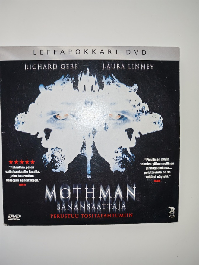 Leffapokkari DVD, MOTHMAN - Sanansaattaja