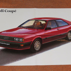 1981 Audi Coupe esite - KUIN UUSI - pikkukuva 1