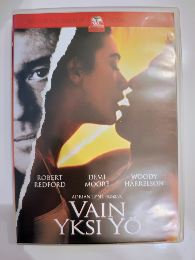 Vain yksi yö, Adrian Lyne elokuva - DVD