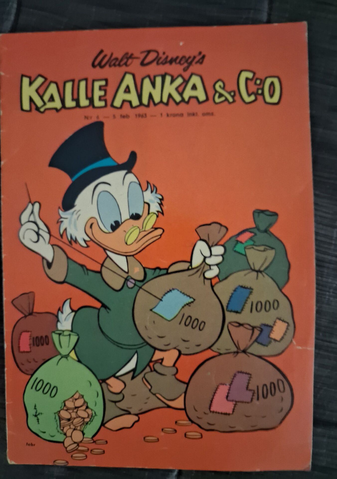 KALLE ANKA&CO Nr 6 1963