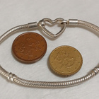 Hopea Pandora Moments Heart Closure Snake Chain rannekoru, - pikkukuva 3