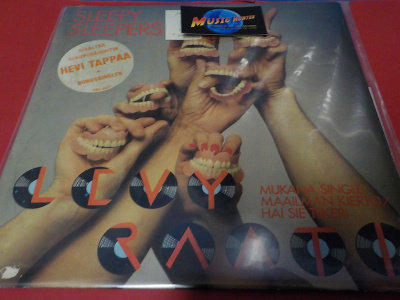 SLEEPY SLEEPERS - LEVYRAATI M-/EX LP + 7''