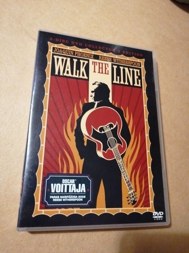 Johnny Cash elokuva Walk the Line 2 x DVD