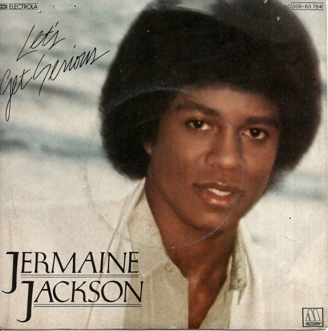 JERMAINE JACKSON: Let's Get Serious / Je Vous Aime Bea  7"kk