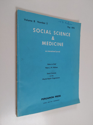 Peter J.M (edit.) McEwan : Social science & medicine : an...