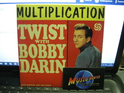 BOBBY DARIN - MULTIPLICATONI TWIST WITH BOBBY D.. EX-/EX- 7"