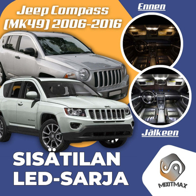 Jeep Compass (MK49) Sisätilan LED-sarja 5-osainen