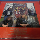NAPALM DEATH - UTOPIA BANISHED EX/EX+ LP - pikkukuva 2
