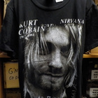 NIRVANA KURT COBAIN RARE T-PAITA 90-LUVULTA KOKO L - pikkukuva 1