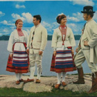 kortti Kansallispuku Karjala Peräpohjola ym. - erilaisia - pikkukuva 2
