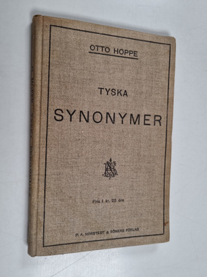 Otto Hoppe : Tyska synonymer
