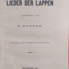 O. Donner : Lieder der Lappen - pikkukuva 2