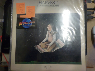 HARVEST - FLYIN HIGH RUNNIN FAST VG++/EX+ LP