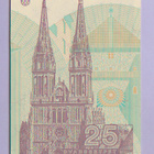 Kroatia 25 Dinara v.1991 UNC P-19 - pikkukuva 2