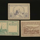 Itävalta Notgeld 10, 20, 50 Heller, Zwettl 1920 - pikkukuva 1