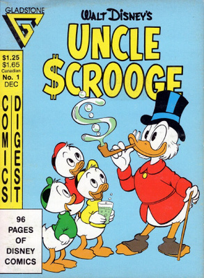 Gladstone Comics Digest: Uncle Scrooge No.1 1987