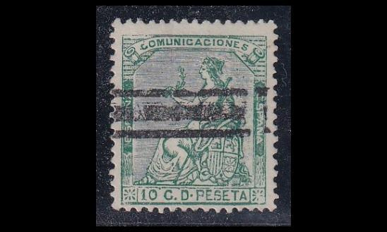 Espanja 127 o Istuva Hispania 10 C (1873)