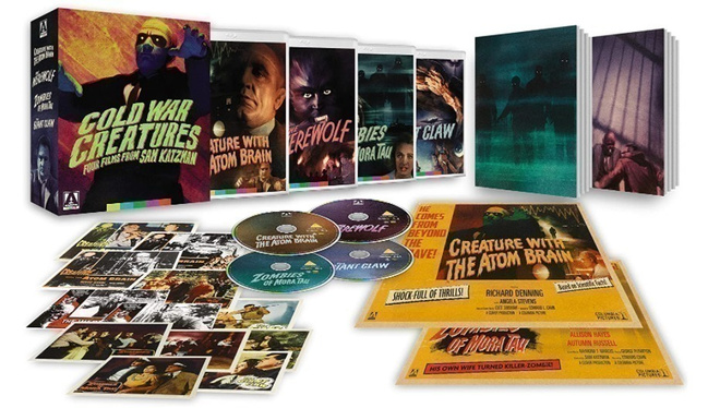 Cold War Creatures: Four Films from Sam Katzman Limited UUSI