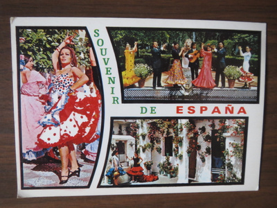 Souvenir de España 1970-luku sommitelmakortti