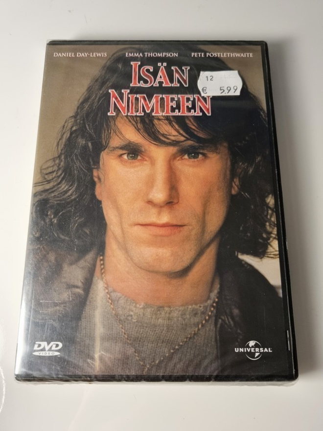 Isän nimeen (Daniel Day-Lewis, 1993) dvd