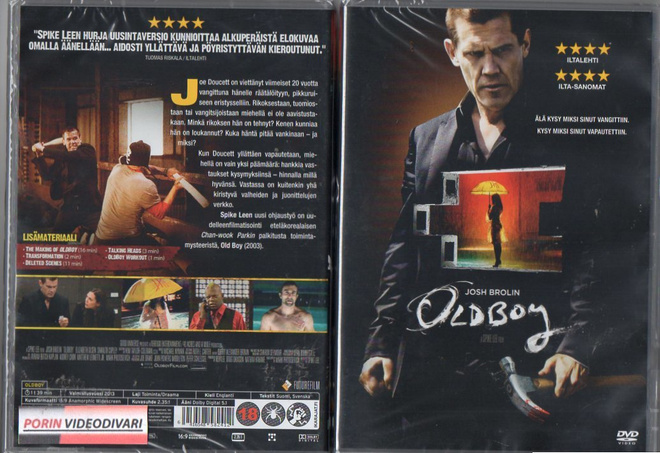 Oldboy (2013)	(19 255)	UUSI	-FI-	DVD	suomik.		josh brolin