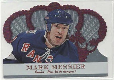 Mark Messier 00-01 Pacific Crown Royale Red #71
