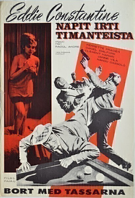 Elokuvajuliste: Näpit irti timanteista (Eddie Constantine)