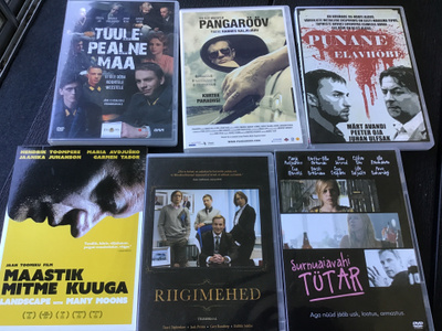 Eesti filmi DVD 6 kpl