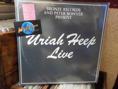 URIAH HEEP - LIVE M-/M- UK-90 RAWLP 041 2LP
