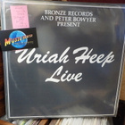 URIAH HEEP - LIVE M-/M- UK-90 RAWLP 041 2LP - pikkukuva 1