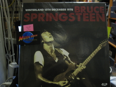 BRUCE SPRIGSTEEN - WINTERLAND 15TH DECEMBER 1978 UUSI 4LP